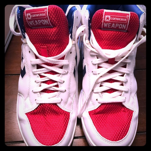 converse weapon red blue